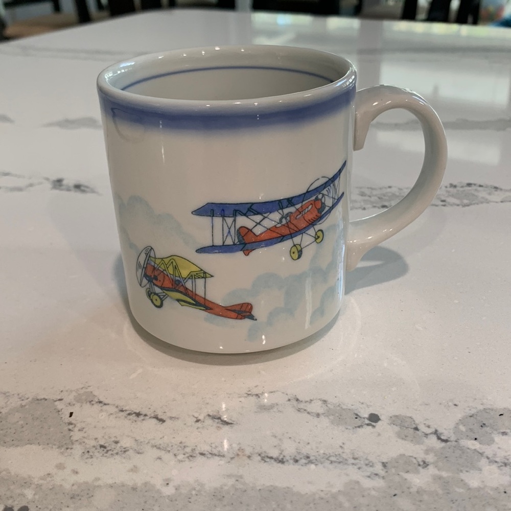 Biplanes or airplane coffee mug